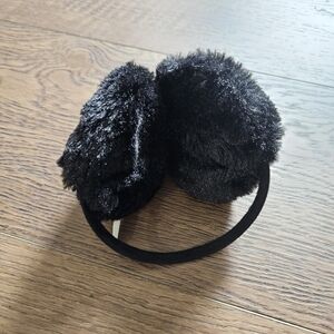 Cozy Black Earmuffs